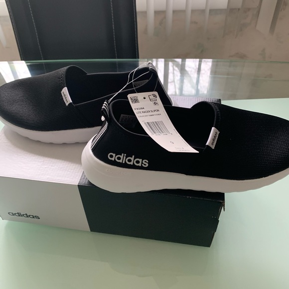 . Adidas NWT sneakers lite racer slip on size 8 - Picture 4 of 6